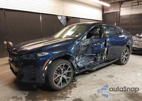 2025 BMW X6 M60I из США, поврежденный, VIN 5UX43EX03S9X19882